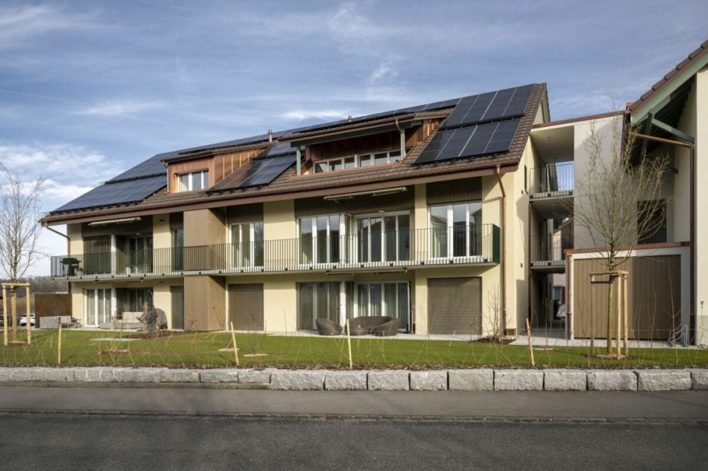 2.5 Zimmer Wohnung mit Terrasse in 5242 Lupfig - Aussenansicht Dorfstrasse 34