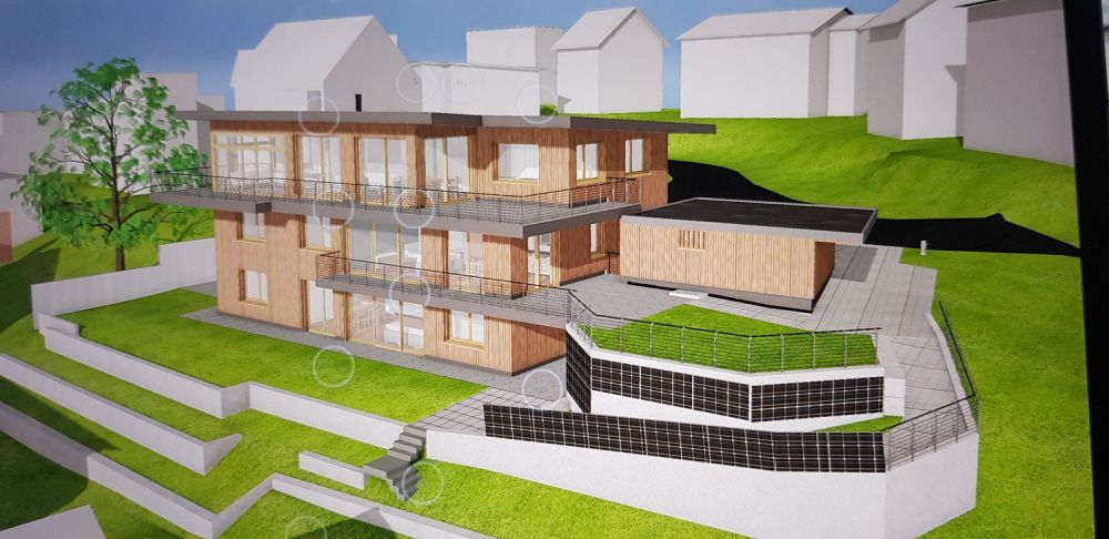 Exklusive Neubauwohnung mit traumhafter Aussicht und Premium-Ausstattung - Direkt am Waldrand