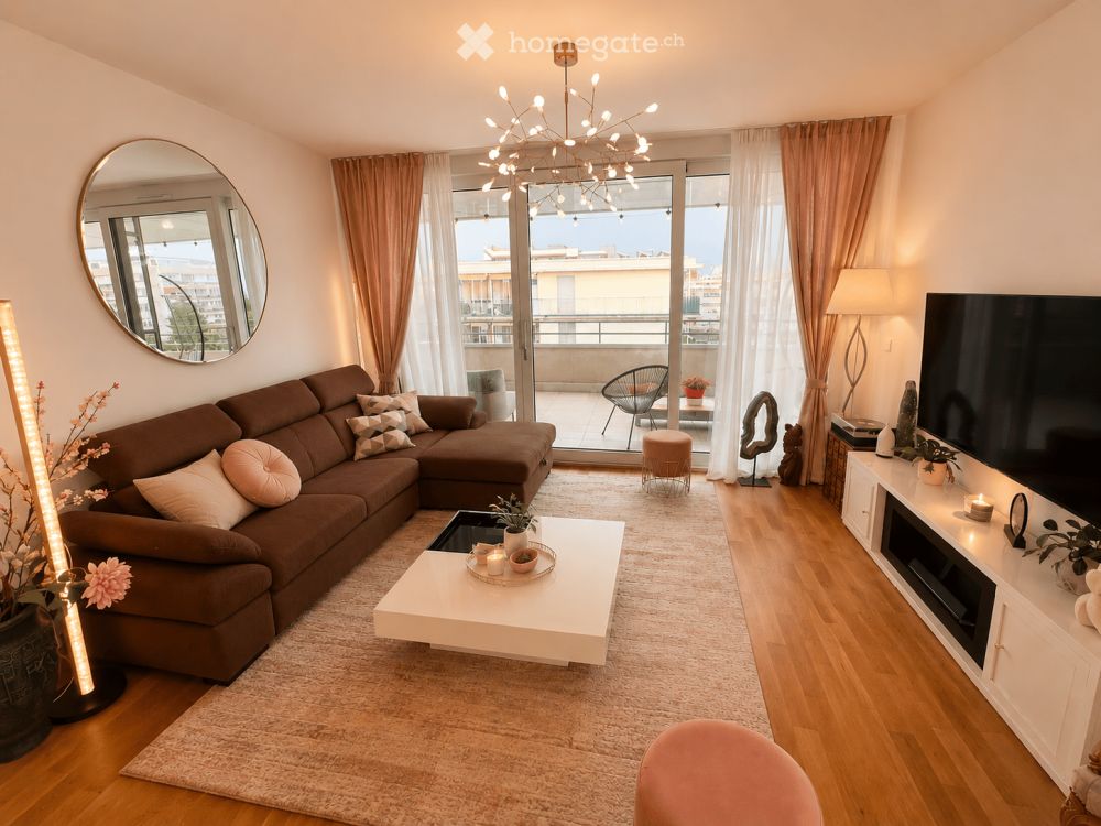 RARE - Attique neuf 5 pièces, Terrasse 70m2, parking voiture et moto - Châtelaine, 1219 - Bild 3