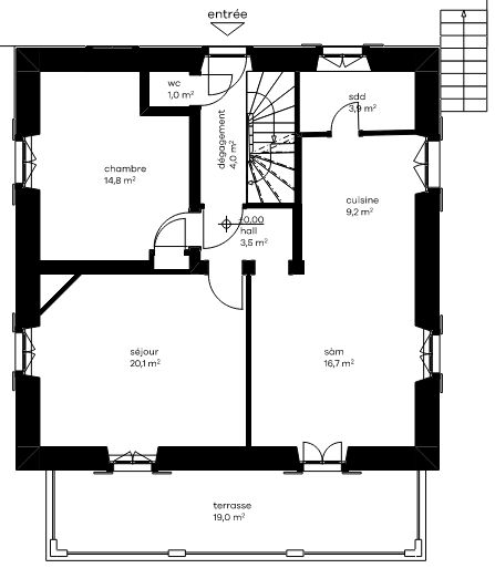 3 magnifiques appartements de 2,5 à 3,5 pièces avec vue sur le lac à Saint-Blaise à louer - Bild 10