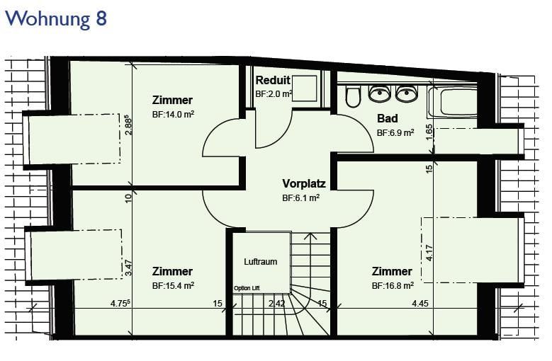 Traumhafte Wohnung im Herzen der Altstadt! - Grundriss