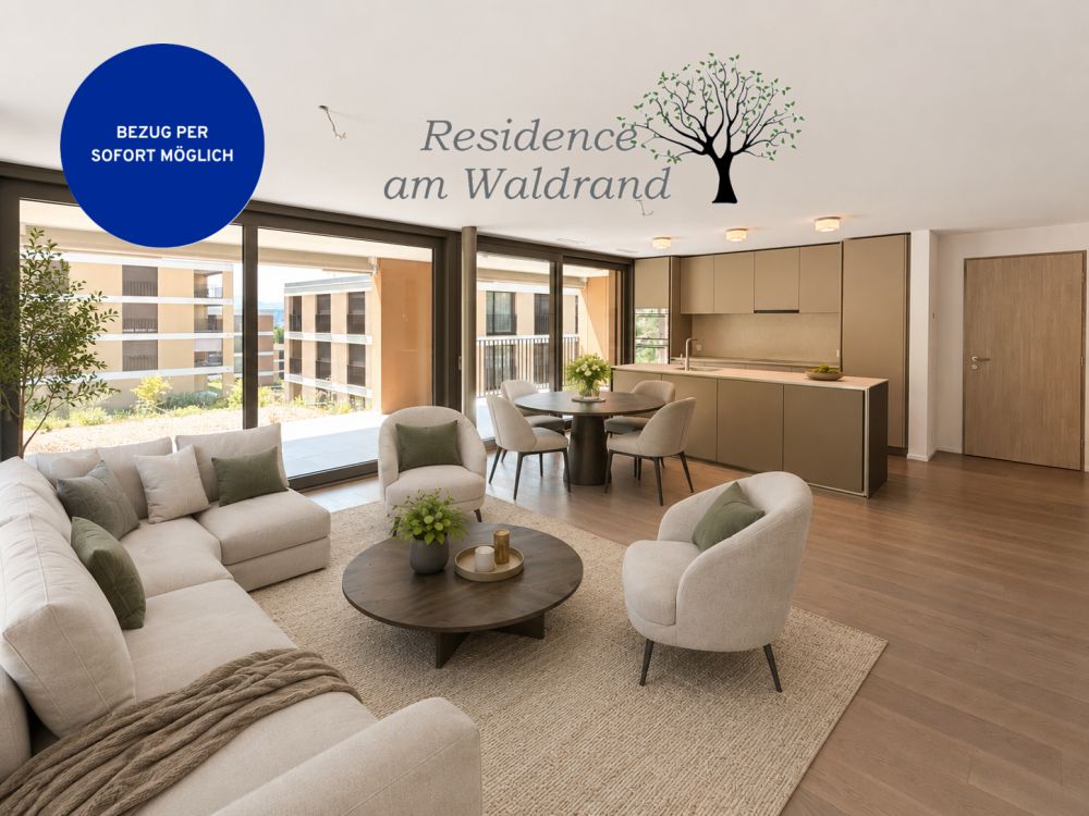 Erstbezug: Residence am Waldrand – Eigentumsstandard zwischen Luzern und Zug - Bild 1