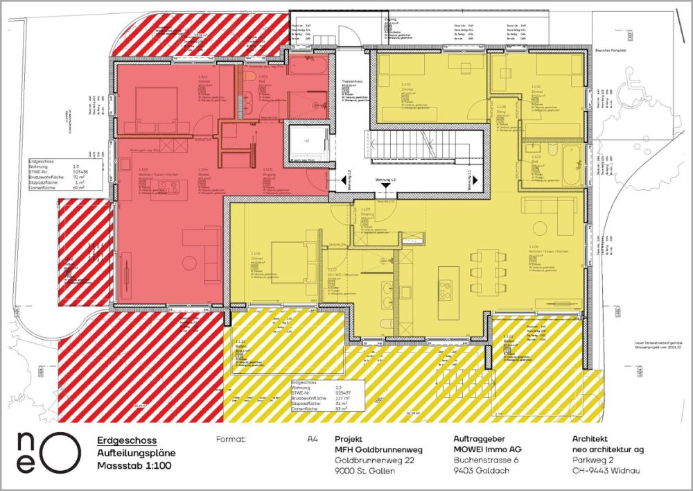Modernes Wohnen neu definiert - Erdgeschosswohnung mit Gartenanteil! - 3.2.1.7 Erdgeschoss 250925