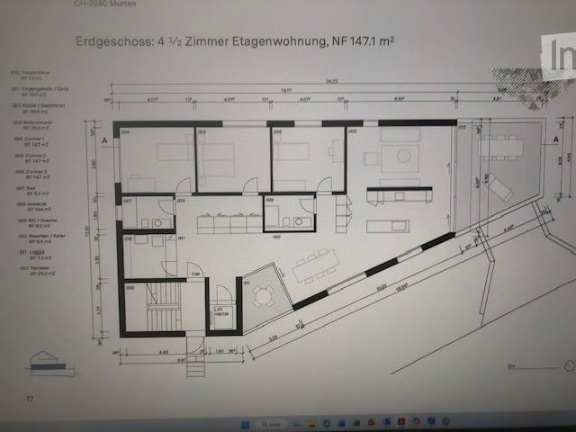Moderne 4.5-Zimmer-Neubau-Wohnung mit Panoramablick in Lugnorre - Bild 5