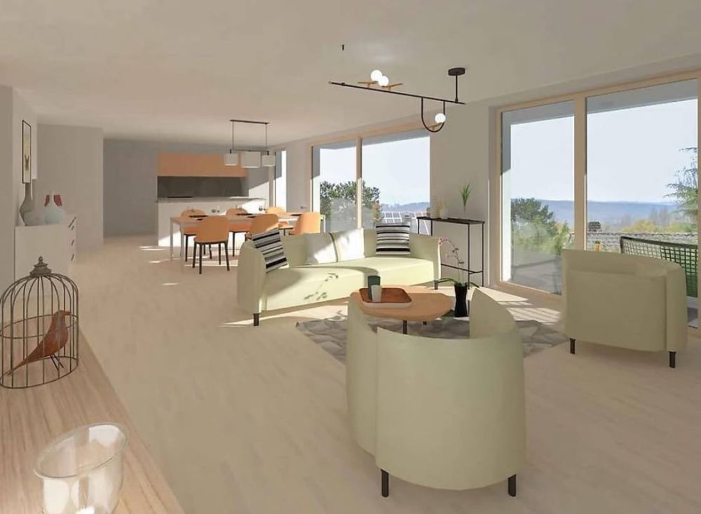 Nouvelle construction ! Magnifique appartement de 4,5 pce, avec jardin,  situé en rez-de-Chaussée - Bild 2