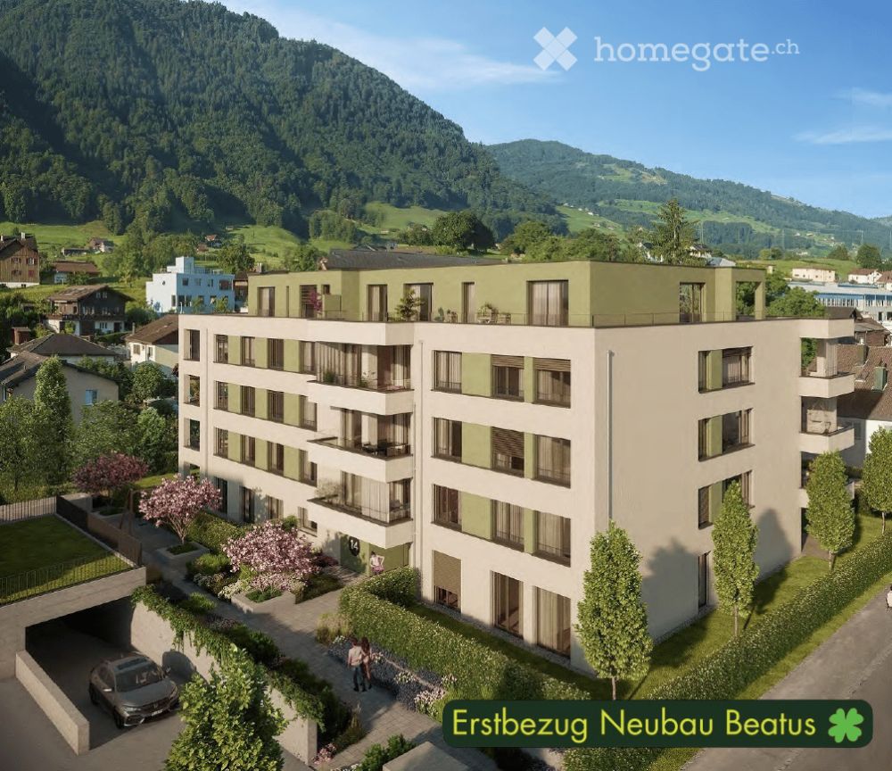 Erstbezug: Moderne 2.5-Zimmer-Neubau-Wohnungen mit Blick ins Grüne und Berge in Schübelbach - Bild 1
