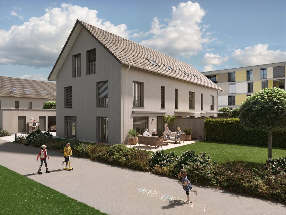Ein neues Zuhause für Ihre Familie - Die Häuser am Fähriweg vereinen modernen Wohnkomfort und eine familienfreundliche Umgebung