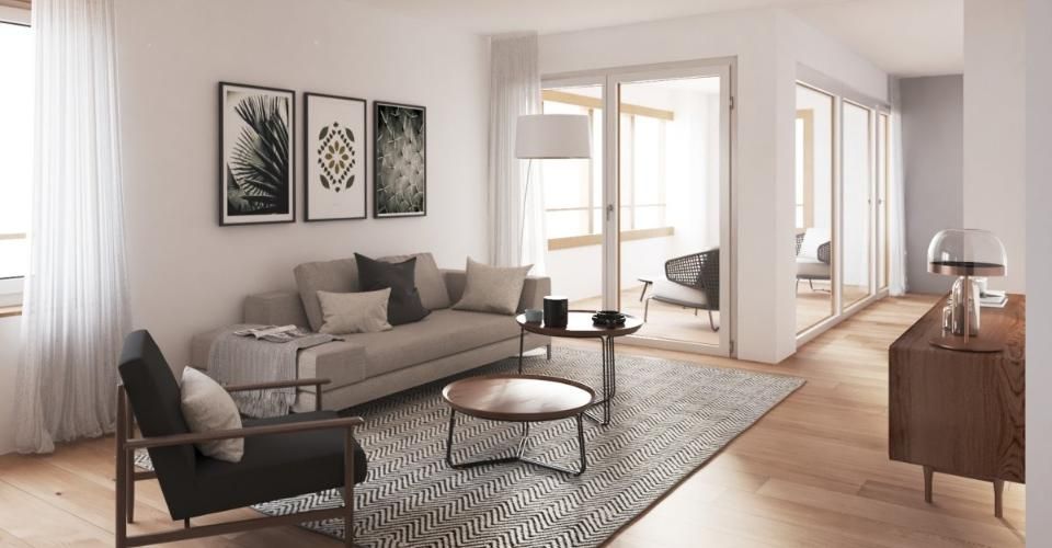 Neubau - ländlich, modern und idyllisch - Appartement 2.5 pièces - image - 3