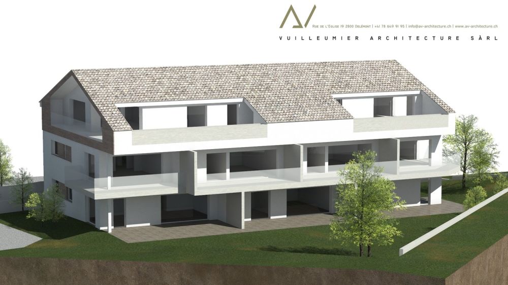 A louer magnifique appartement de 2,5 pièces dans un immeuble neuf avec place de parc dans le garage - Bild 12