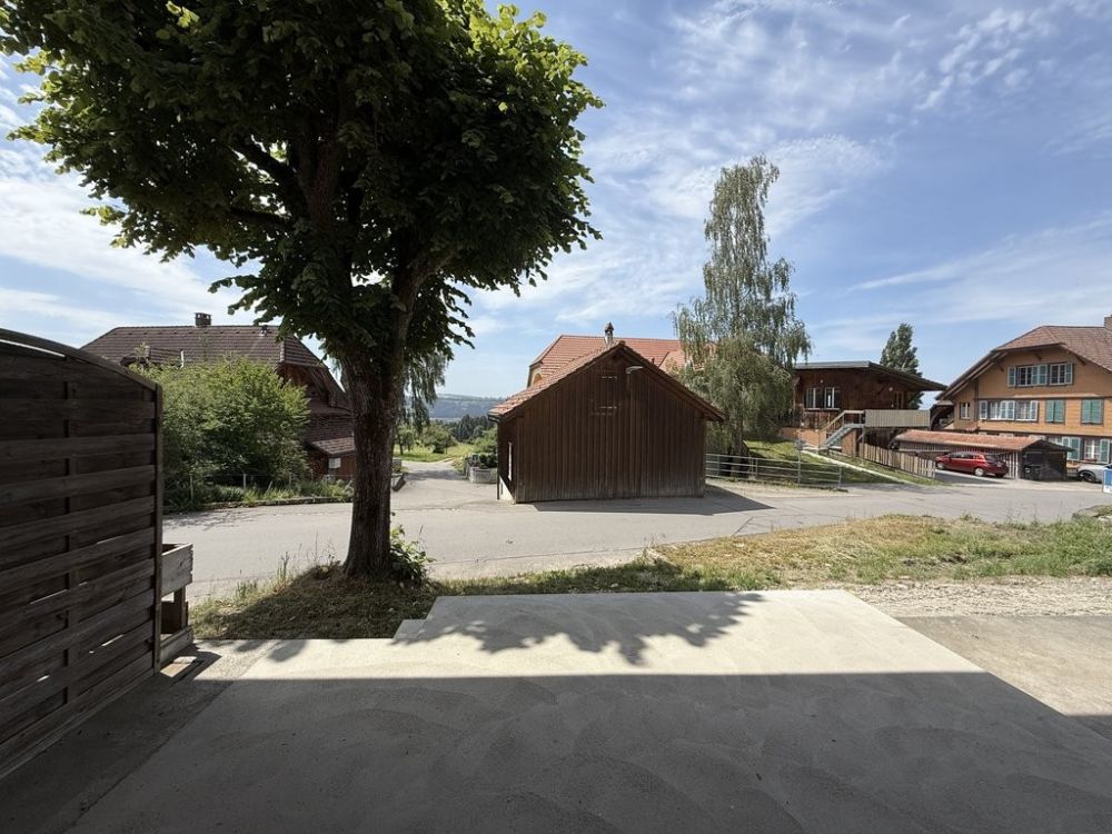 Erstbezug: Moderne 4.5-Zimmerwohnung im idyllischen Häutligen - Balkon