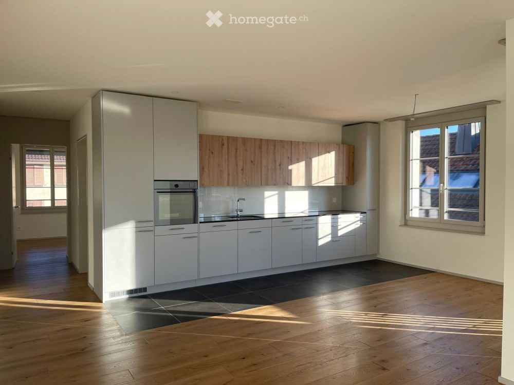 Moderne, schöne 3.5-Zimmer-Neubau-Wohnung mit Balkon in Pfyn - Bild 1