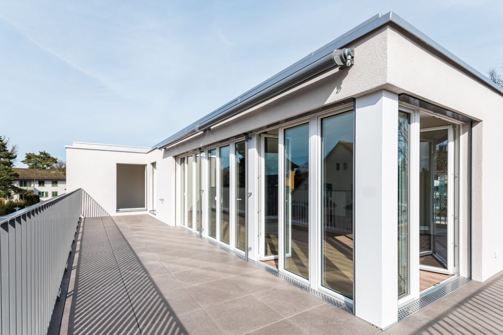 Moderne 3.5-Zimmer-Attikawohnung mit grosszügiger Terrasse - Terrasse