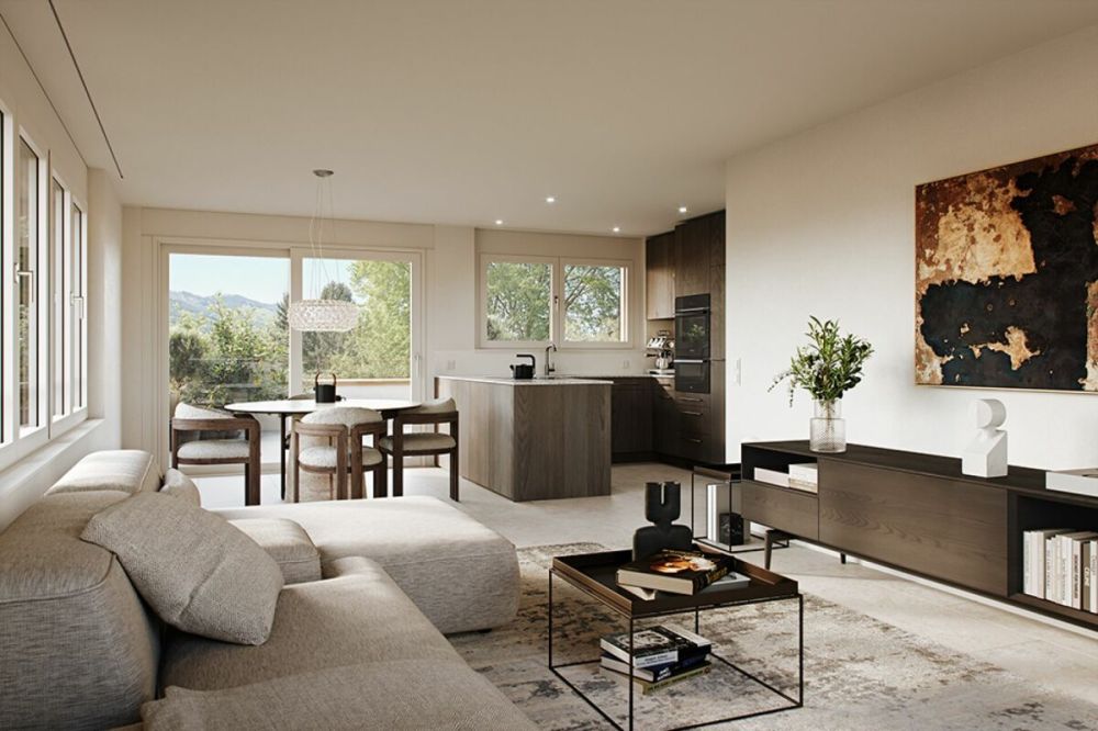 Upgrade your Living! 2½-Zimmer-Attikawohnung mit hohem Ausbaustandard und vielen Extras - Muster Ausbaustandard