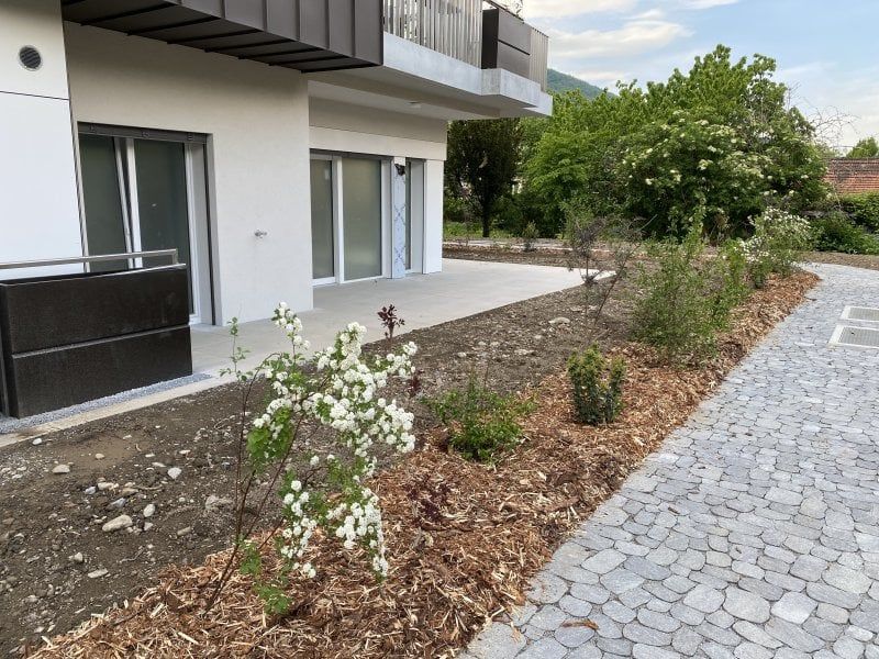 07788 - Appartement 2.5 pièces - Rue du Crochetan 20 - Monthey - Terrasse côté chambre
