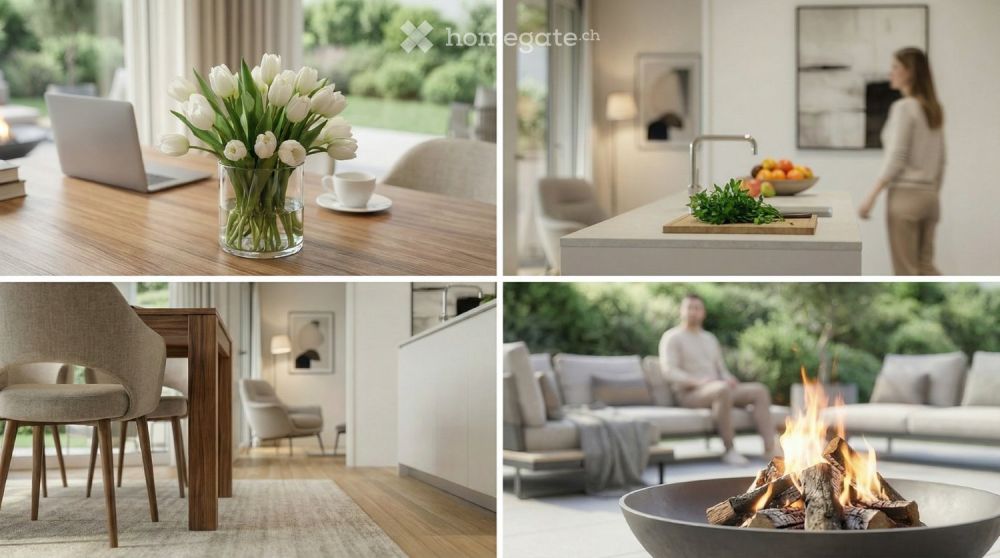 Urban im Grünen - Die «Vier-Raum-Wohnung» - Bild 2