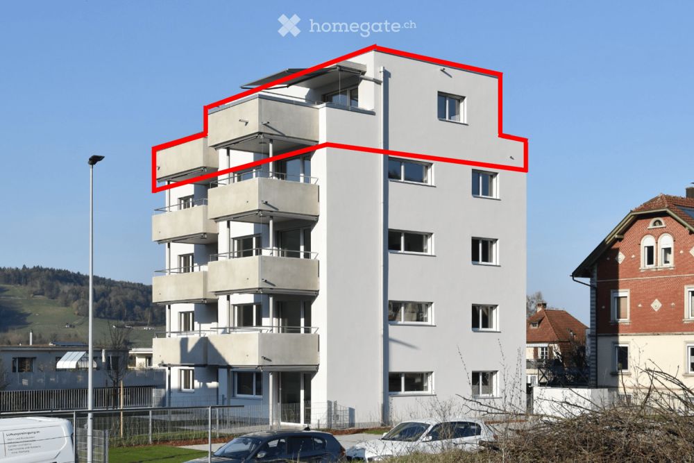 Moderne Attikawohnung mit Traumaussicht - Bild 1