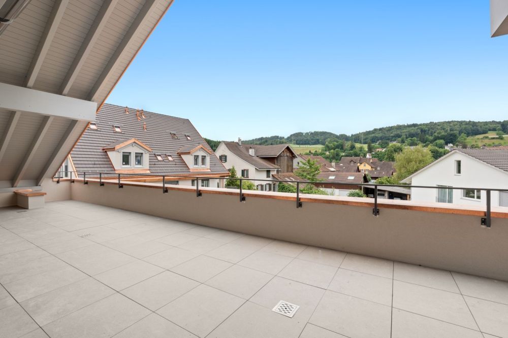 Erstbezug: exklusive Attika-Wohnung mit riesigem Balkon und Cheminée - Bild 11