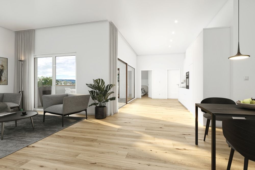 MODERNE & EXKLUSIVE 3.5 ZIMMER DACHWOHNUNG (M6) – ERSTVERMIETUNG - Bild 1