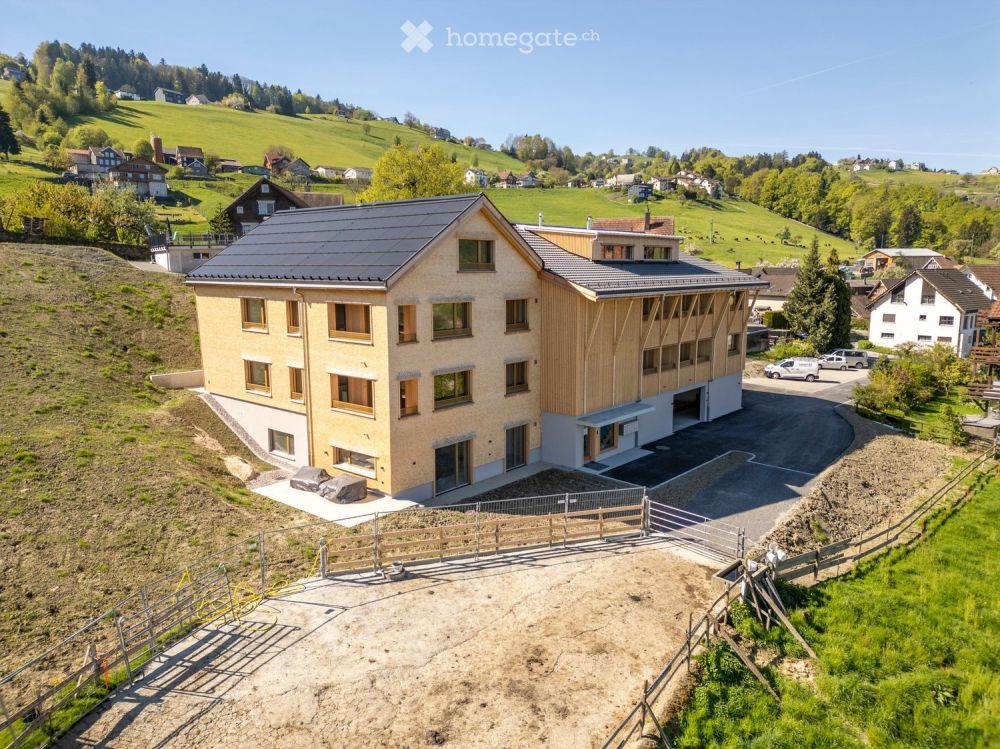 Vollholz 5.5 Zimmer Maisonettewohnung, Neubau in ruhiger Lage – Lutzenberg AR - Bild 4