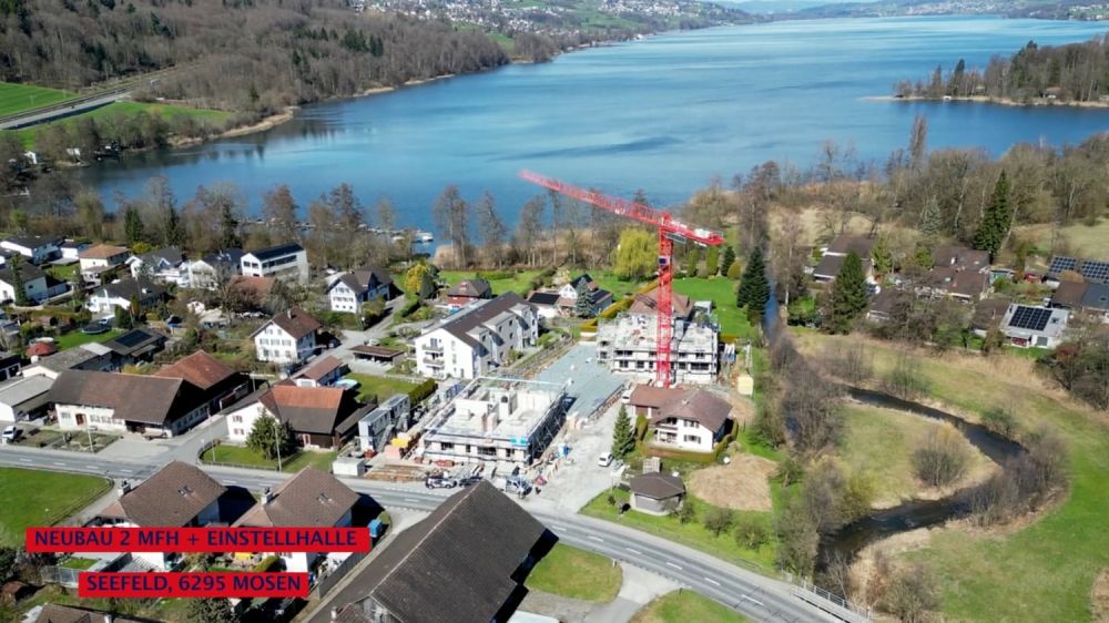 2.5-Zimmer-Neubauwohnung mit Sitzplatz - Seefeld Mosen am Hallwilersee - Bild 2