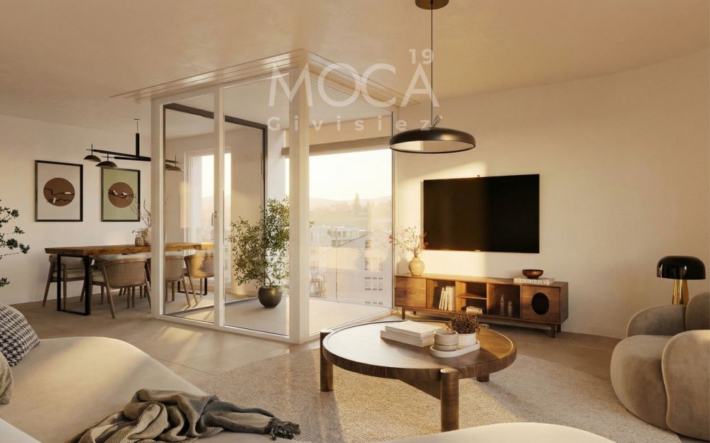 Un 2 pièces ensoleillé et moderne, au calme - Bild 3