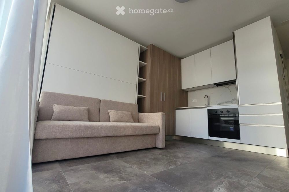 Bright & Modern 1.5-Room Apartment with Balcony in Massagno – Available Immediately - Bild 1