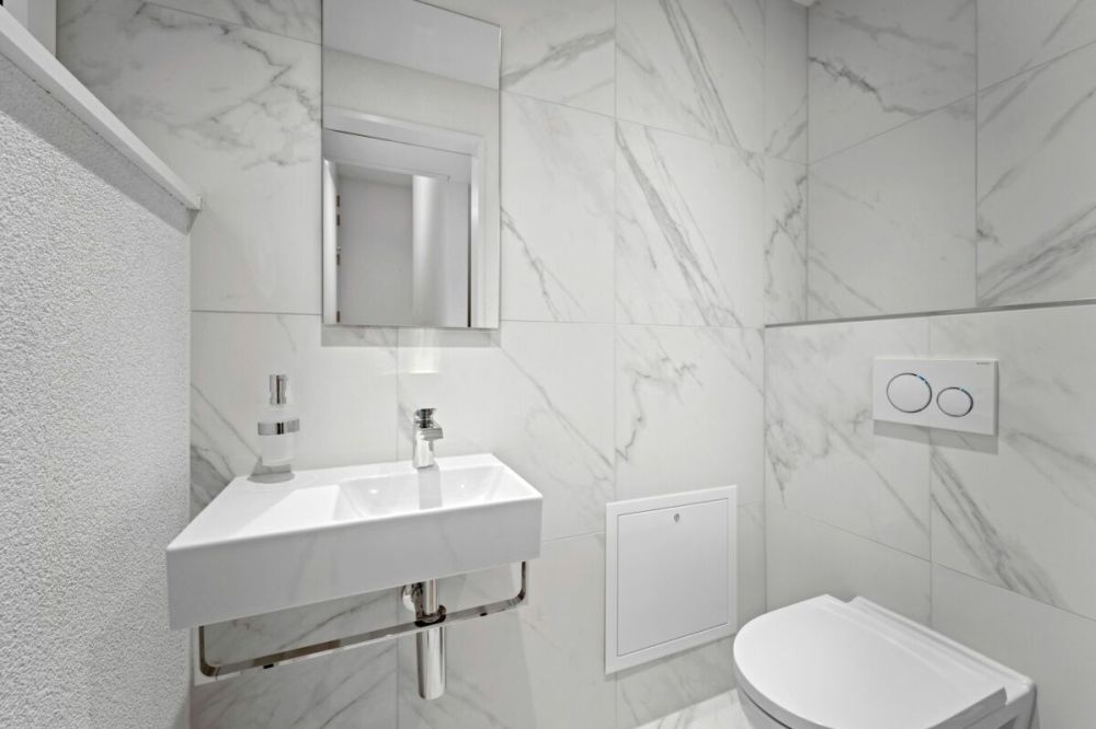 Erstbezug 5,5 Zimmer-Doppeleinfamilienhaus - Bad