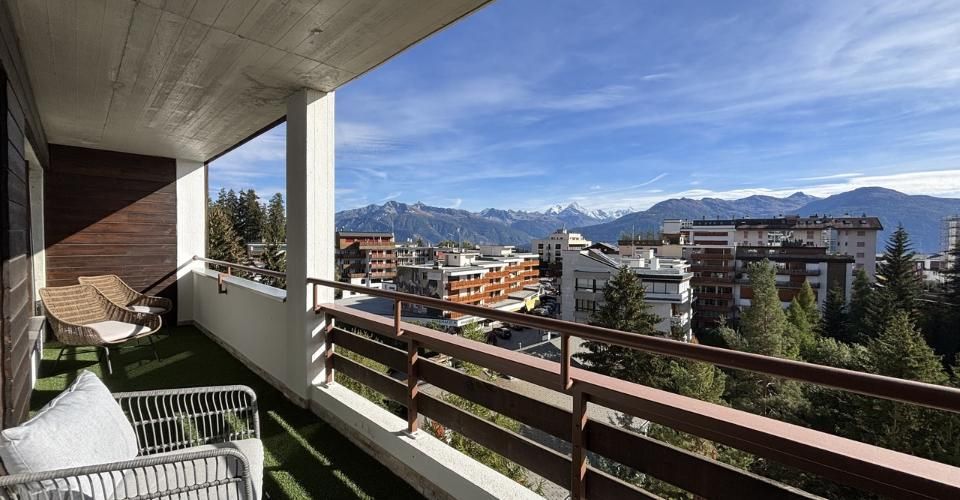 Appartement rénové en plein centre de Crans à louer à l'année - Appartement 3.5 pièces - image - 7
