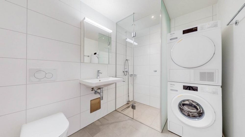 Rhyfalltower - Herausragend wohnen - Beispielfoto Bad