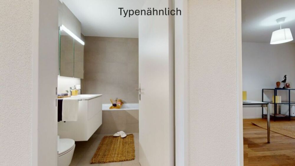 Erstbezug: Moderne 3.5 Zimmer Neubauwohnung mit Loggia - Bild 6