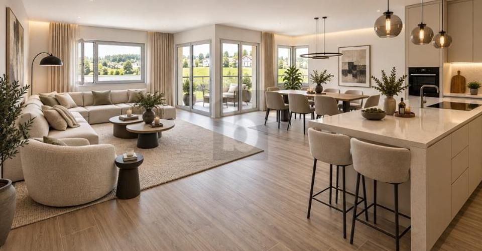 MODERN UND RUHIG AM SIEDLUNGSRAND - Appartement 4.5 pièces - image - 3