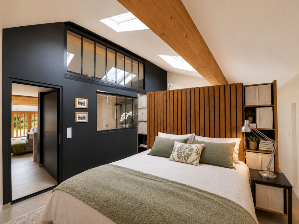 Magnifique appartement d'architecte de 138 m² avec jardin et terrasse - Attalens - Bild 7
