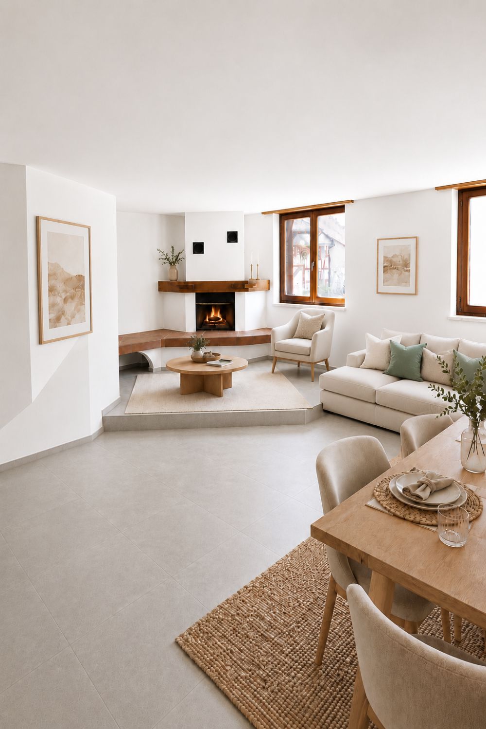 Frisch kernsanierte 4.5-Zimmer-Wohnung mit Cheminée in Dachsen - Bild 2