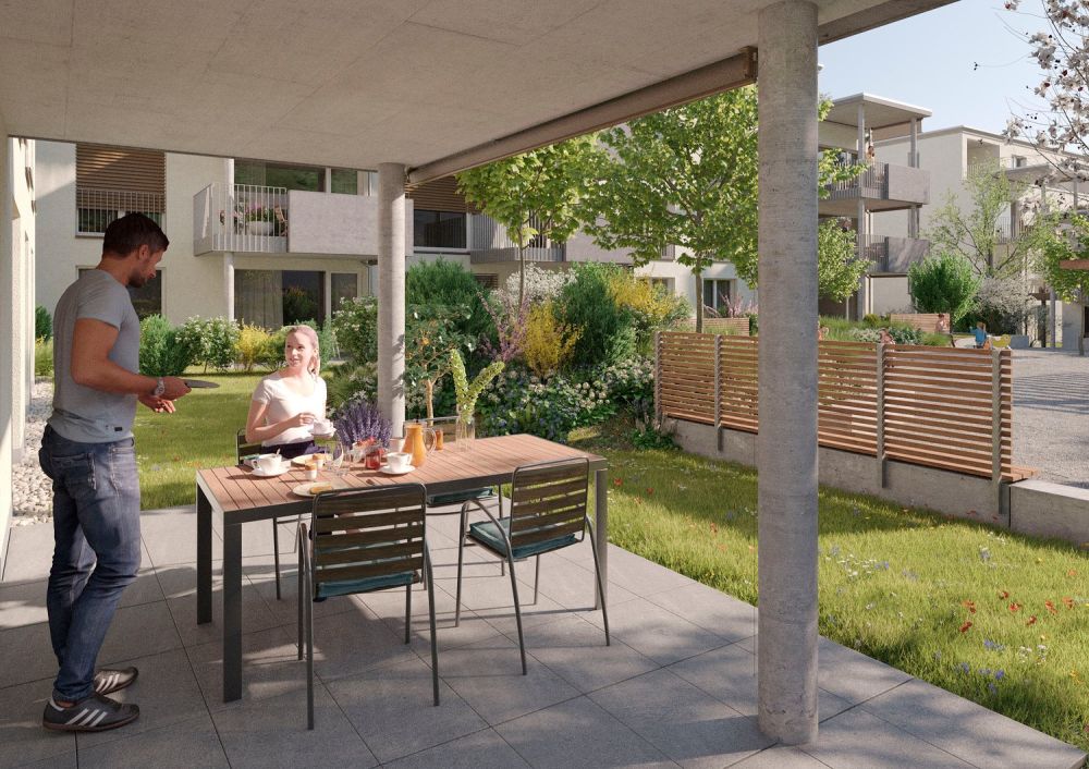 Neubau mit Innenhof an zentraler Lage - Bild 1