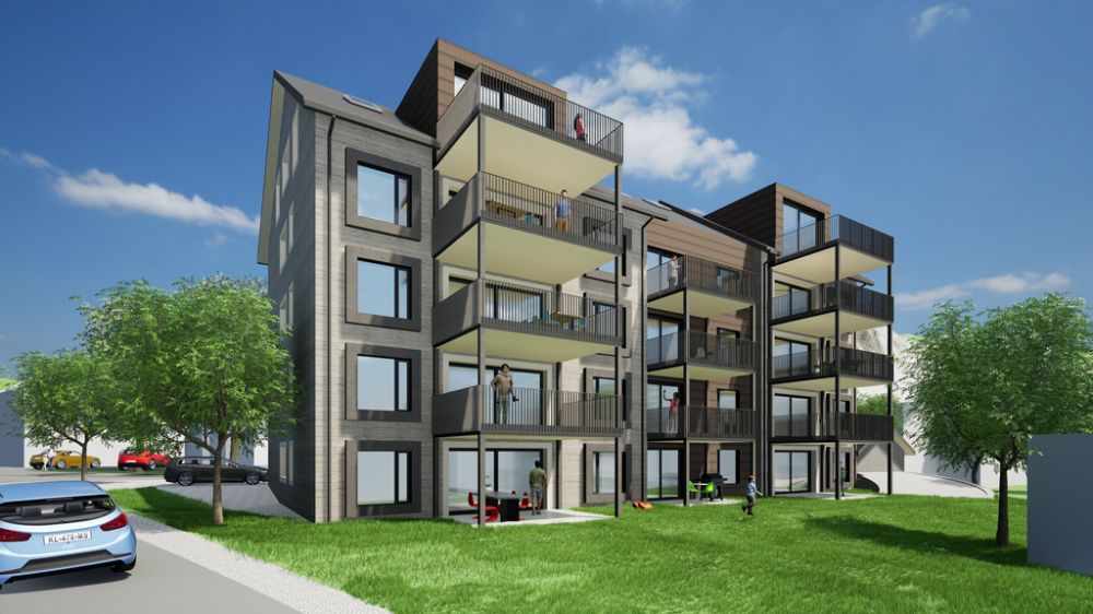 Moderne 3.5 Zimmer Neubauwohnung in Unteriberg, Alpenblick - Bild 4