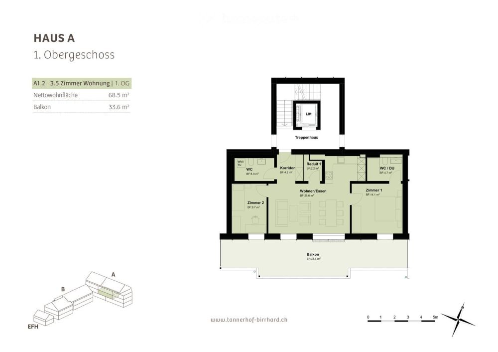 Charmante 3.5 Zimmer Neubau Wohnung - Erstbezug - Bild 10