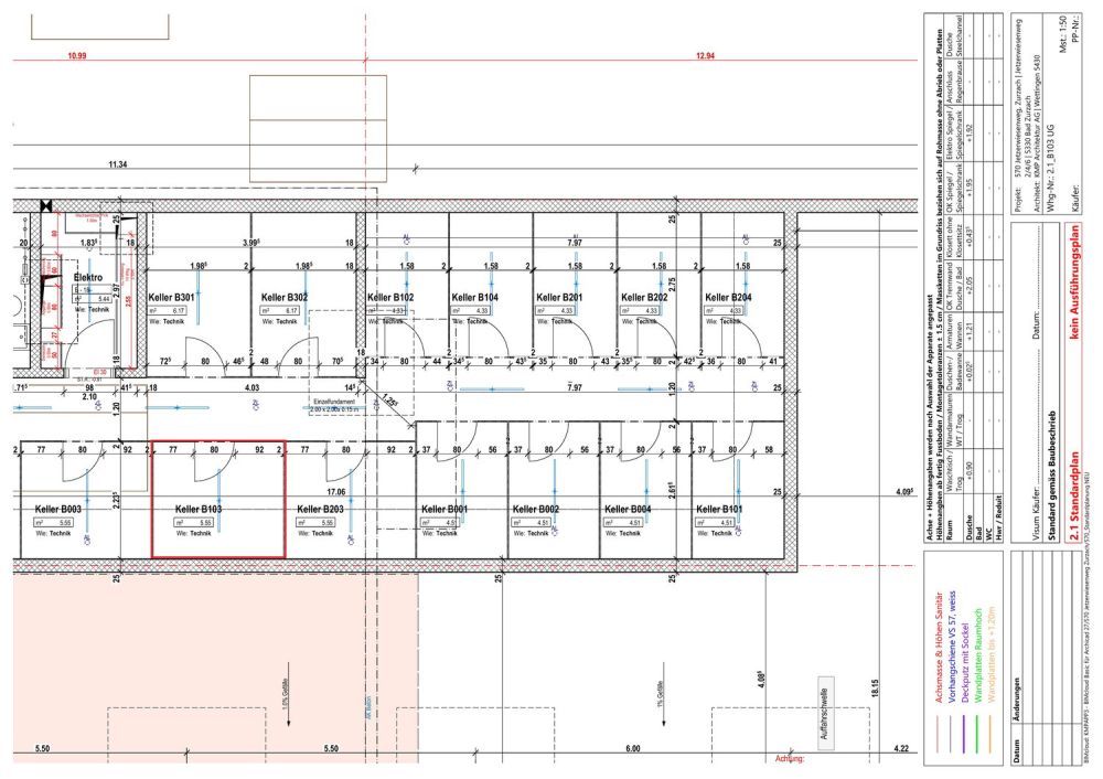 Moderne 3.5-Zimmerwohnung – Neubau in ruhiger, familienfreundlicher Lage in Bad Zurzach - Bild 8