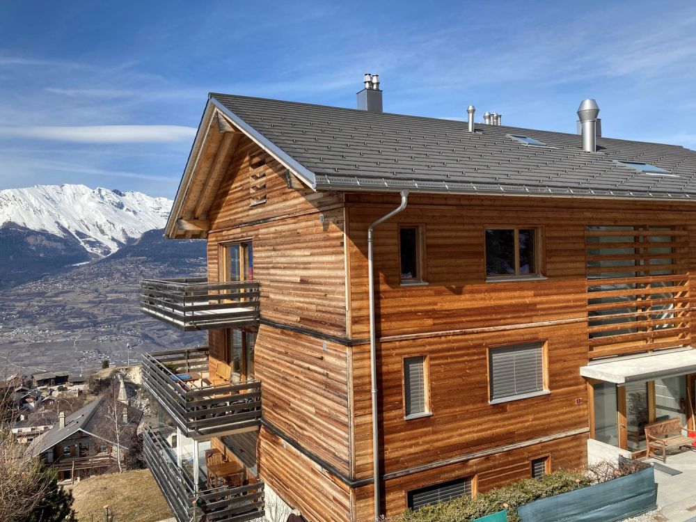 A louer pour une année - Magnifique duplex avec vue imprenable à Nax - Bild 9