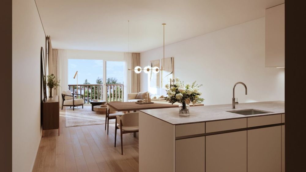 4.5-Zimmer-Attikawohnung mit 130 m² Wohnfläche und 49 m² Terrasse - Bild 1