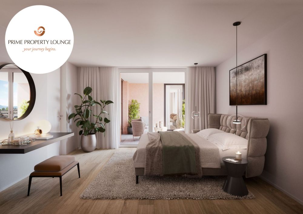 Neubau Attikawohnung mit Blick über den See - Bild 1