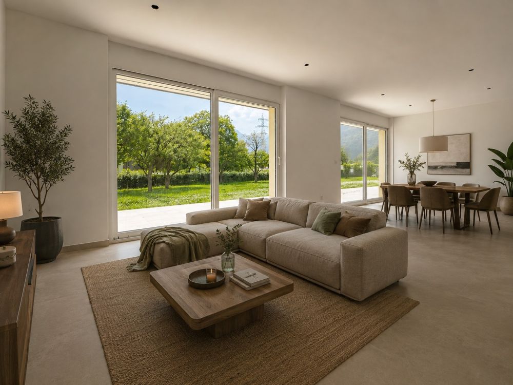 Première location – Magnifique 4.5 pièces neuf avec terrasse et jardin - Bild 2