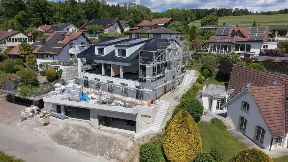 Moderne Doppelhaushälften im Erstbezug - stilvolles Wohnen in Unterlunkhofen - Bild 2