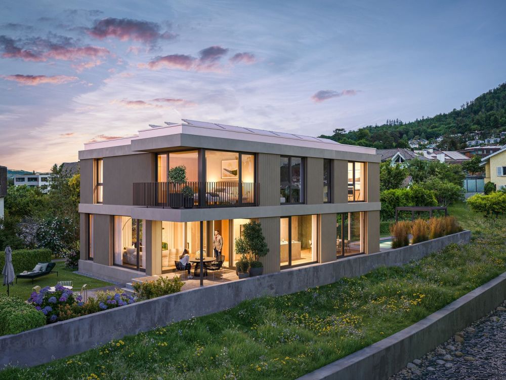 Edle 5.5-Zimmer-Einfamilienhausresidenz in Hünibach - Bild 1