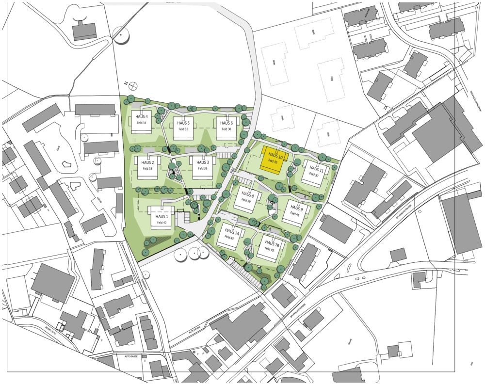Attraktive 3.5-Zimmer-Neubauwohnung - Situation