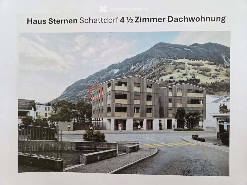 Dachwohnung in Schattdorf - Bild 1