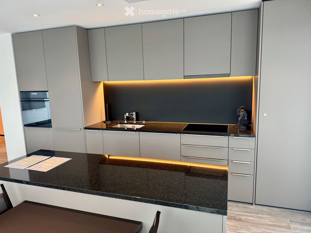 Three Point -- Erstbezug in möblierter 2.5-Zimmer Wohnung -- 9. Stock mit mit Alpenblick - Bild 3