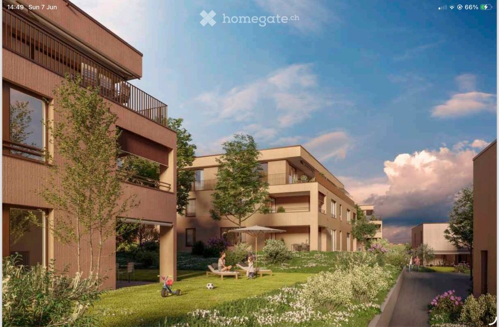 Erstvermietung 1.5-Zimmerwohnung mit Garten - Bild 1