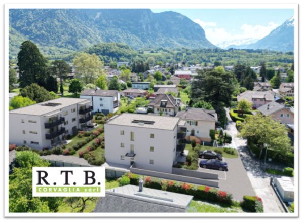 Appartement neuf de 3.5 pièces avec balcon à Bex - Bild 1