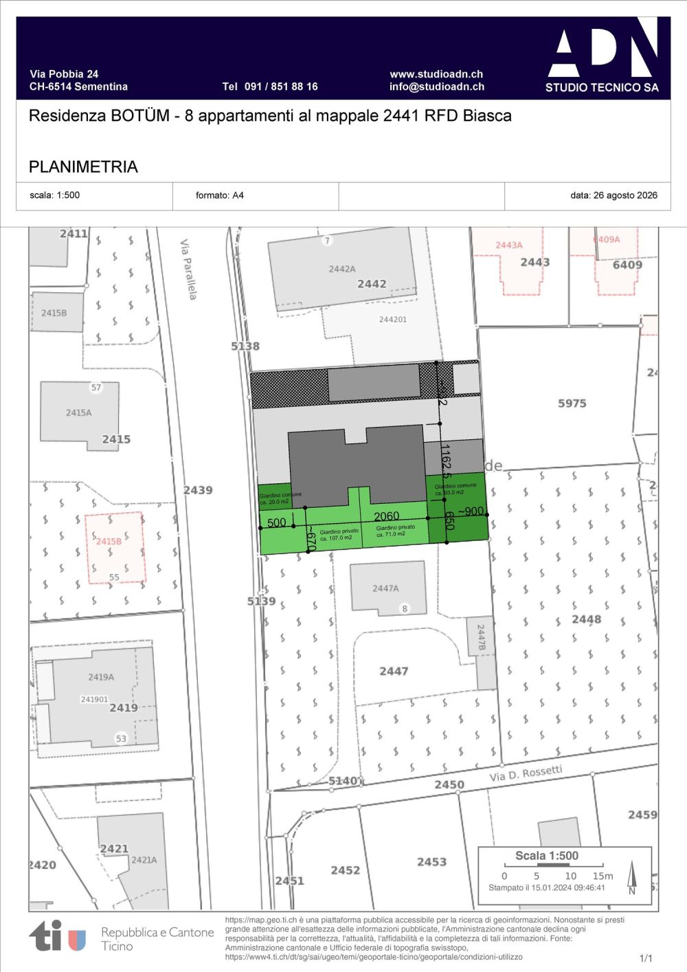 AFFITTASI Nuova Residenza Botüm a Biasca - Bild 12