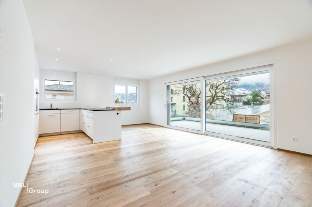 Moderne 4.5-Zimmer-Neubauwohnung in Susten - sonnig, hochwertig und mit Balkon - Bild 1